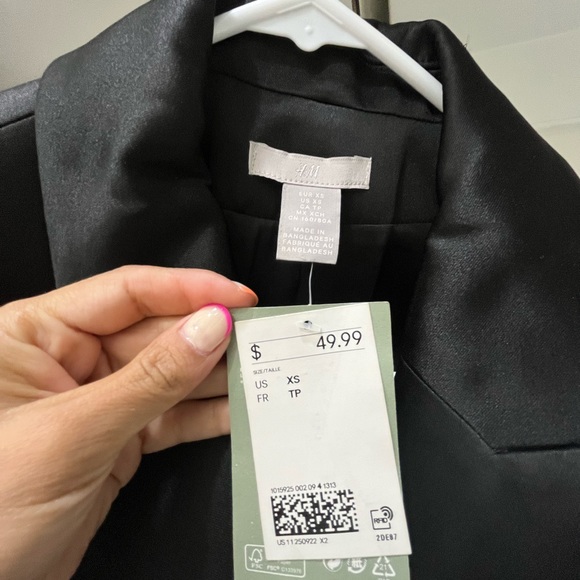 Brand new blazer dress. Silk. - Picture 2 of 3